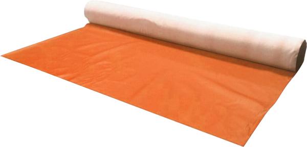 Leder Kunstleder Sofa Sessel Lenkrad Leder (METERWARE) - (Orange)